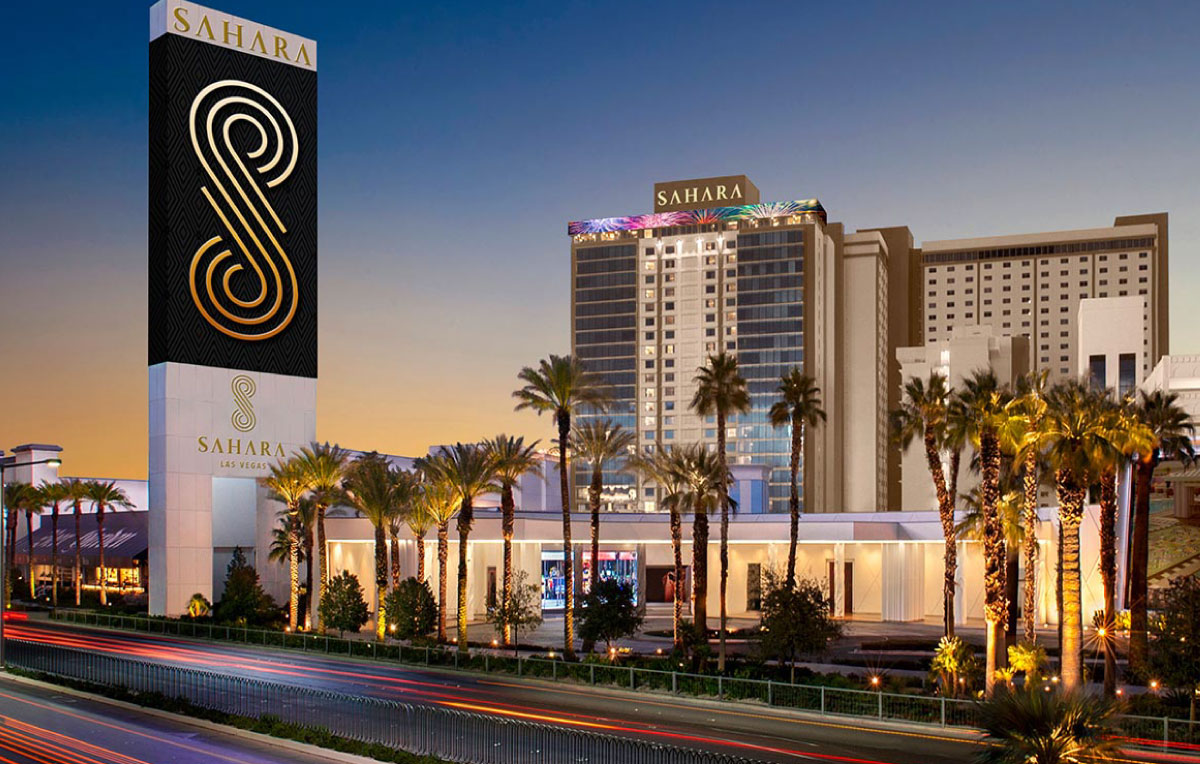 Sahara Hotel in Las Vegas