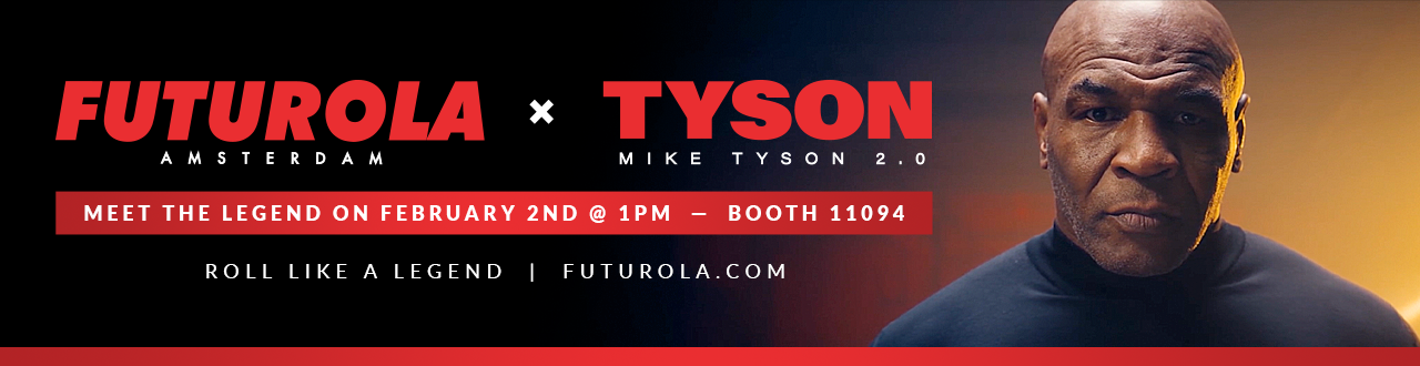 Visit the Futurola booth 11094 and meet Mike Tyson